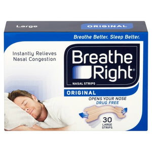 Breathe Right Nasal Strips Original Large Triple Pack