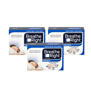 Breathe Right Nasal Strips Original Large Triple Pack