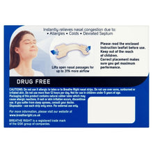 Load image into Gallery viewer, Breathe Right Nasal Strips Original Large Triple Pack