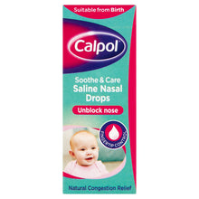 Load image into Gallery viewer, Calpol Saline Solution Drops