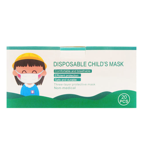 Childrens Disposable Patterned Face Coverings
