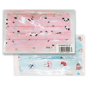 Childrens Disposable Patterned Face Coverings