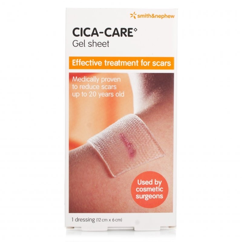 Cica-Care Silicone Gel Sheet 12cm x 6cm