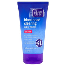 Load image into Gallery viewer, Clean &amp; Clear Blackhead Clearing Daily Scrub Oil Free