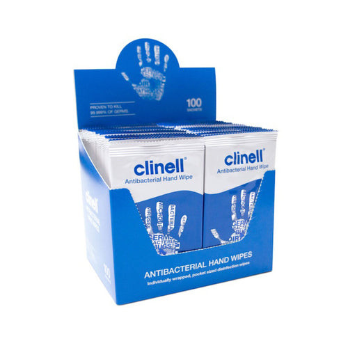 Clinell Antibacterial Hand Wipes