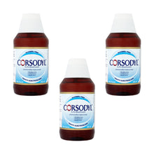 Load image into Gallery viewer, Corsodyl 0.2% Gum Problem Alcohol Free Mint Mouthwash Triple Pack