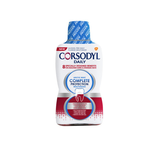 Corsodyl Daily Arctic Mint Complete Protection Mouthwash