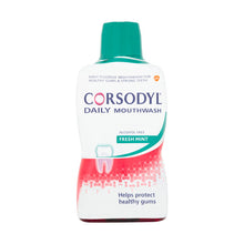 Load image into Gallery viewer, Corsodyl Daily Mouthwash Gum Care Alcohol Free Fresh Mint