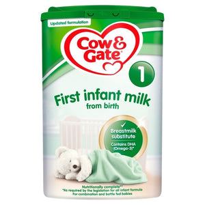 Cow & Gate 1 First Baby Milk Formula From Birth Triple Pack