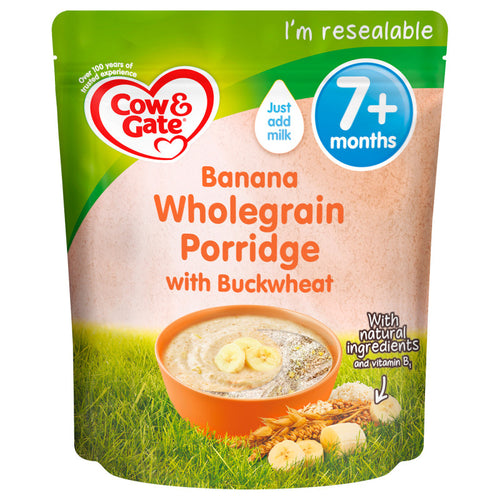 Cow & Gate Multigrain Banana Porridge Baby Cereal