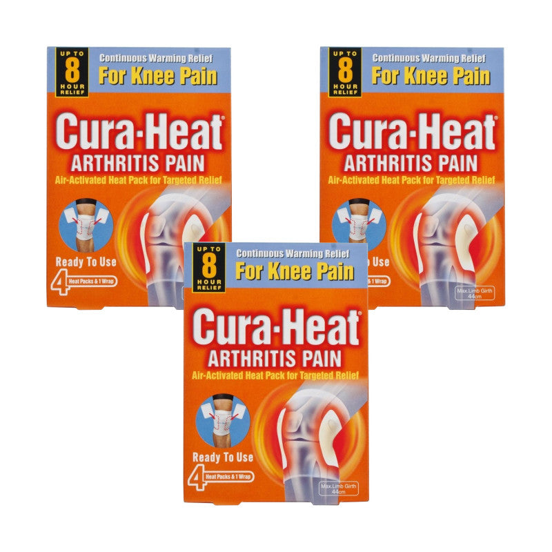 Cura-Heat Arthritis Knee x3