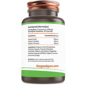 The Good Guru Organic DetoxKare - 90 Vegan Capsules