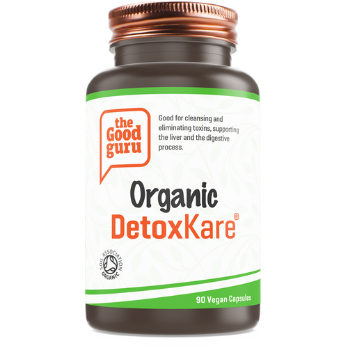 The Good Guru Organic DetoxKare - 90 Vegan Capsules