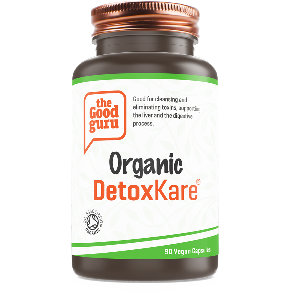 The Good Guru Organic DetoxKare - 90 Vegan Capsules