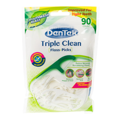 Dentek Triple Clean Floss Picks