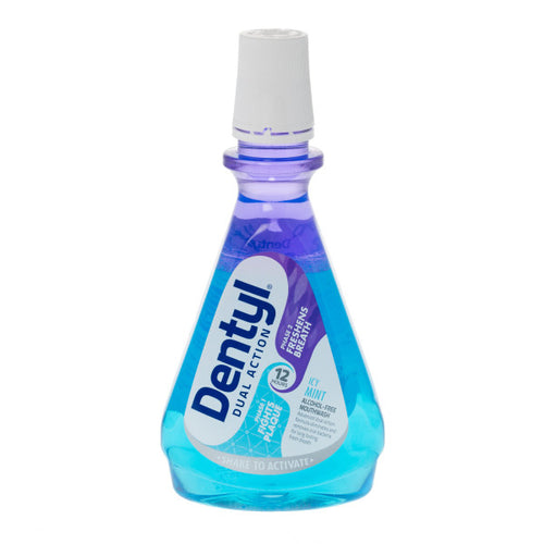 Dentyl Active Complete Dual Action Icy Fresh Mint Mouthwash