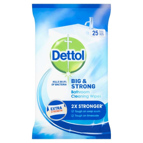 Dettol Big & Strong Bathroom Wipes