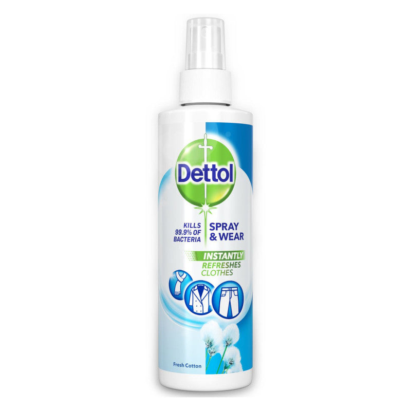 Dettol Spray and Wear Spray Fresh Cotton