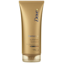 Load image into Gallery viewer, Dove DermaSpa Summer Revived Body Lotion Gradual Self Tan Medium to Dark