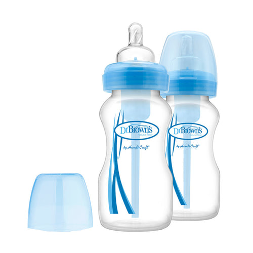 Dr Brown's Options+ Anti-Colic Bottles Blue Twin Pack