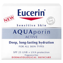 Load image into Gallery viewer, Eucerin AQUAporin Active Hydration Day Cream for Dry Skin