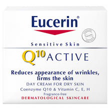 Load image into Gallery viewer, Eucerin Q10 Active Anti-Wrinkle Day Cream For Dry Skin