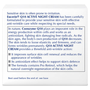 Eucerin Q10 Active Anti-Wrinkle Night Cream
