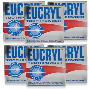 Eucryl Original Toothpowder - 6 Pack