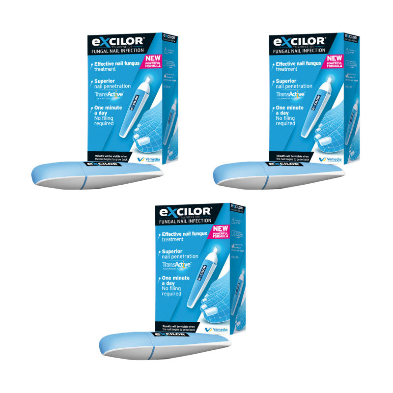 Excilor Fungal Nail Pen - Triple Pack<small>1 Treatment Pen | x3 Pack</small>