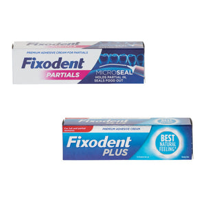 Fixodent Plus 0% Denture Adhesive Cream Flavour Free - 6 Pack