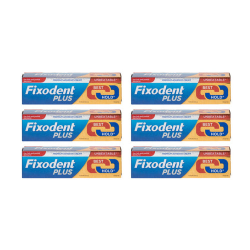 Fixodent Plus Best Hold Premium Denture Adhesive Cream