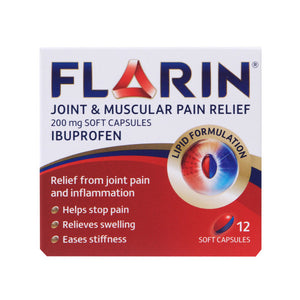 Flarin Joint & Muscular Pain Relief Capsules - 12