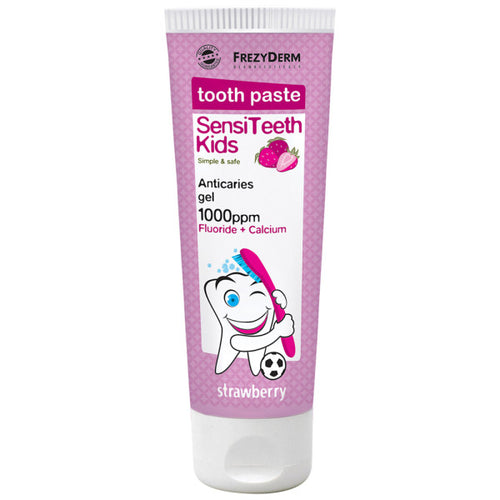 Frezyderm SensiTeeth Kids Toothpaste 1000ppm Strawberry