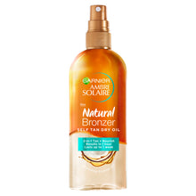 Load image into Gallery viewer, Garnier Ambre Solaire Natural Bronzer Self Tan Dry Oil