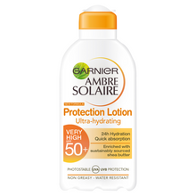 Load image into Gallery viewer, Garnier Ambre Solaire Protection Lotion SPF50+