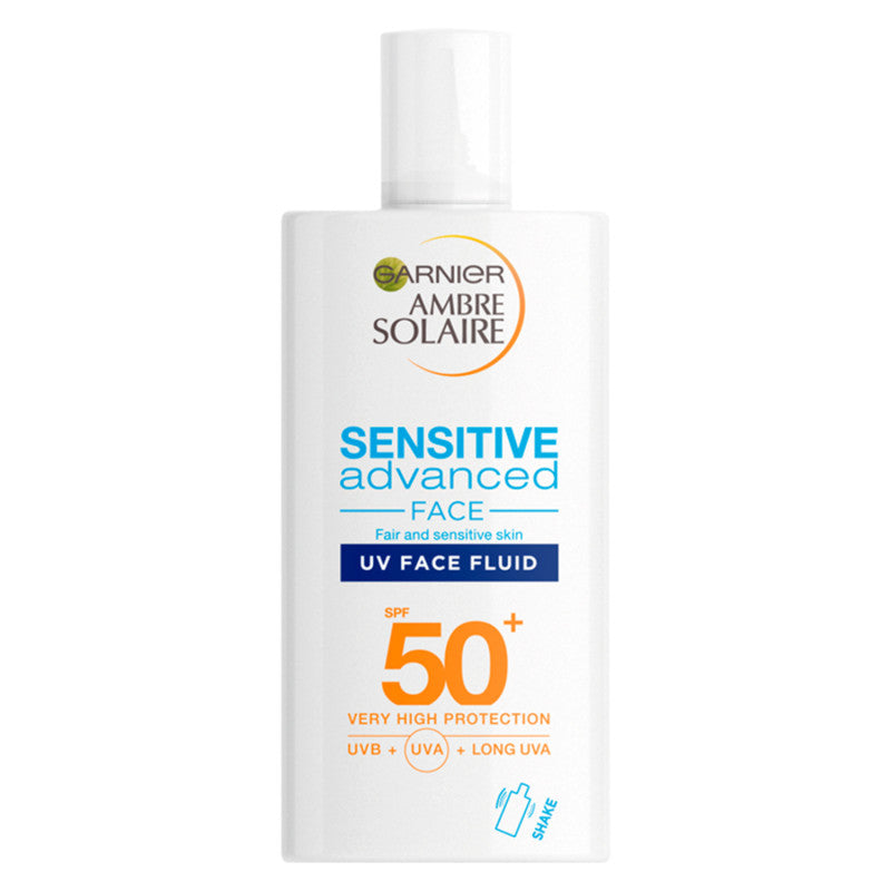 Garnier Ambre Solaire Ultra-Light Sensitive Face Fluid SPF50+