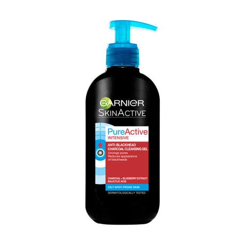 Garnier Pure Active Anti-Blackhead Charcoal Cleansing Gel