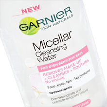 Load image into Gallery viewer, Garnier Micellar Cleansing Water for Sensitive Skin