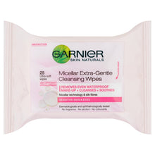Load image into Gallery viewer, Garnier Micellar Extra-Gentle Cleansing Wipes