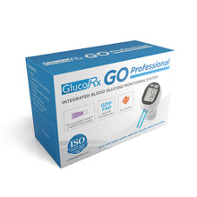 Load image into Gallery viewer, GlucoRx Go Professional Glucose Meter with 50 Test Strips