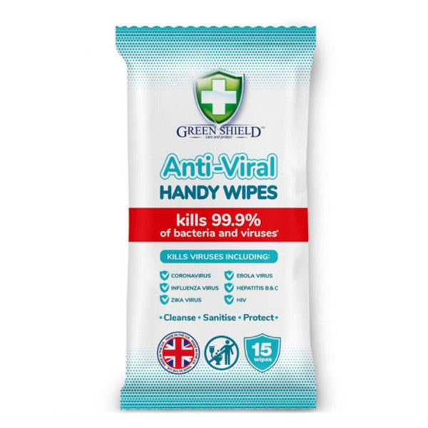 Green Shield Anti Viral Handy Wipes