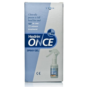 Hedrin Once Spray Gel