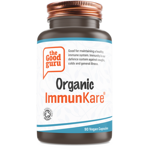 The Good Guru Organic ImmunKare- 90 Vegan Capsules