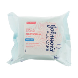 Johnson's Face Care Moisturising Wipes Dry Skin