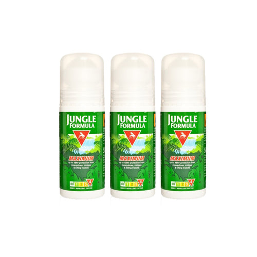 Jungle Formula Maximum Insect Repellent IRF4 Roll-On Triple Pack