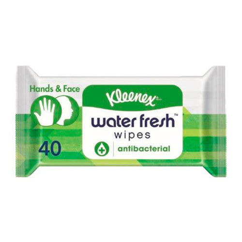 Kleenex Water Fresh Antibacterial Wet Wipes