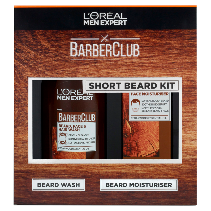 L'Oreal Paris Men Expert BarberClub Short Beard 2 Piece Kit