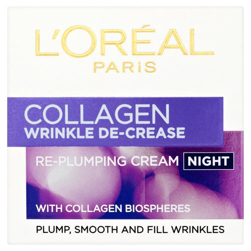 L'Oreal Paris Collagen Wrinkle De-Crease Night Cream