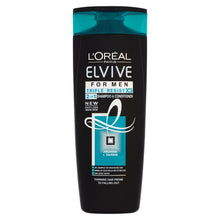 Load image into Gallery viewer, L&#39;Oreal Paris Elvive for Men Triple Resist 2in1 Shampoo &amp; Conditioner