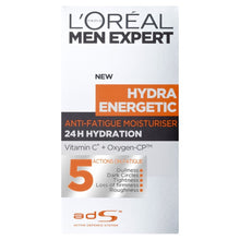 Load image into Gallery viewer, L&#39;Oreal Paris Men Expert Hydra Energetic Anti-Fatigue Moisturiser